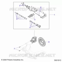 BRAKES, PINZA FRENO TRASEIRA
