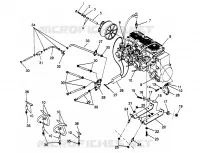 MONTAJE DEL MOTOR 600 XCR 0961676 and EUROPEAN 600 XCR E961676 (4932123212C001)