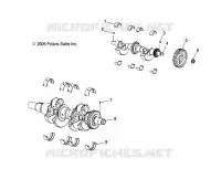MOTOR, CIGUEÑAL AND BALANCE SHAFT