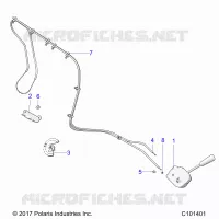 TREN, SHIFT LEVER