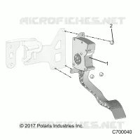 ENGINE, PEDAL DEL ACELERADOR