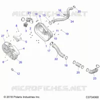 TREN, CLUTCH COVER AND DUCTING