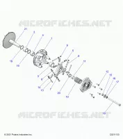 TREN, PRIMARY CLUTCH