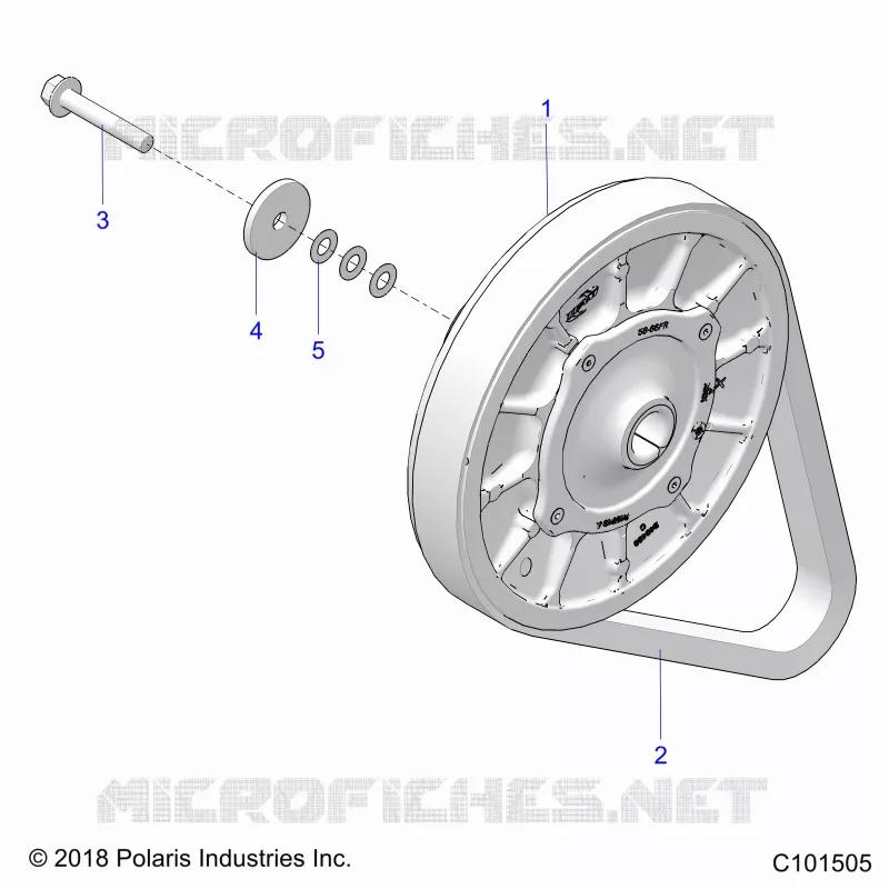 TREN, SECONDARY CLUTCH