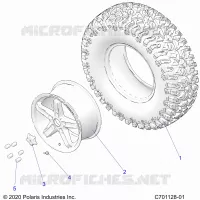 RUEDAS, FRONT/REAR