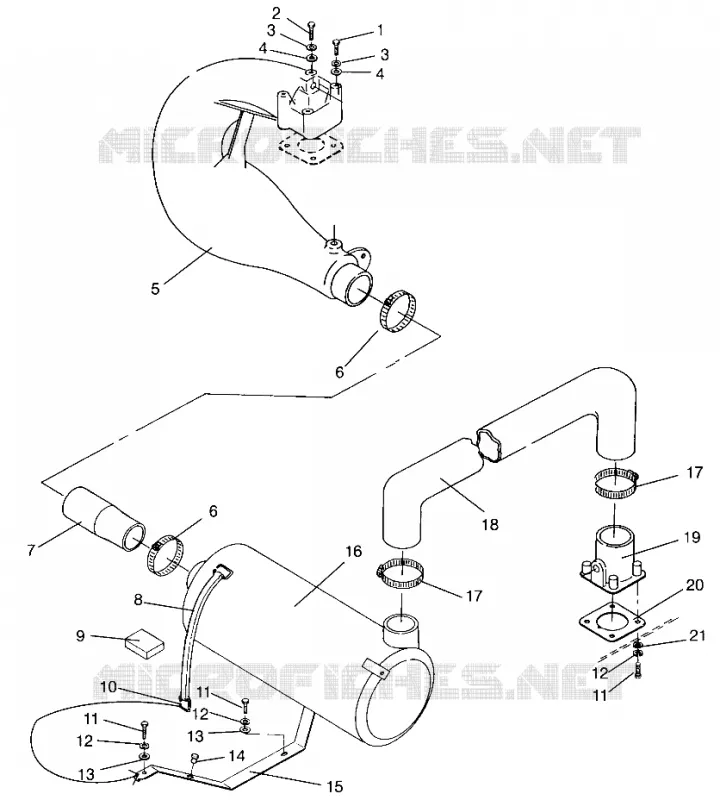 SISTEMA DE ESCAPE SL 650 STD B954358 (4932923292B004)