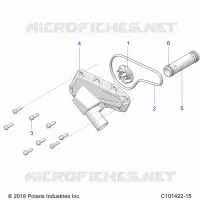 MOTOR, WATERPUMP IMPELLER AND COVER