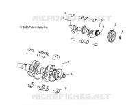 MOTOR, CIGUEÑAL AND BALANCE SHAFT