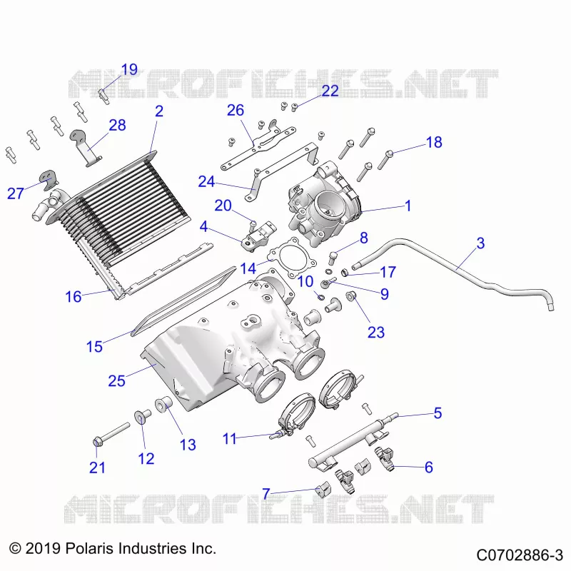 ENGINE, TOMA DE AIRE MANIFOLD