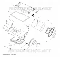 MOTOR, TOMA DE AIRE SYSTEM