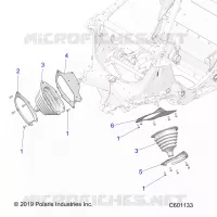 CHASIS, TIE ROD BOOT ASM.