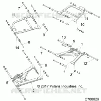 SUSPENSION TRASERA CONTROL ARMS