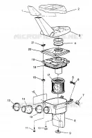 CAJA FILTRO DE AIRE 6X6 400L
