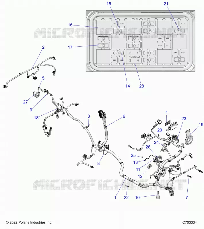 ELECTRICA, WIRE HARNESS