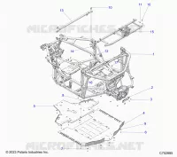 CHASSIS, MAIN FRAME AND ESQUÃD PLATES