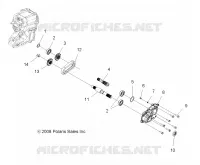 TREN, PRINCIPAL CAJA DE ENGRANAJES OUTPUT SHAFT