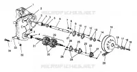 EJE DE TRANSMISIÓN WIDETRAK GT 0962061 and EUROPEAN WIDETRAK GT E962061 (4931623162B010)