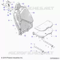 ASIENTO ASM.,REAR