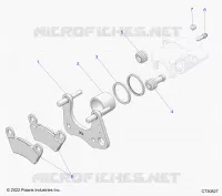 BRAKES, PINZA FRENO DELANTERA