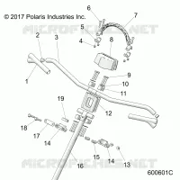 STEERING, SOPORTE DE MANILLAR
