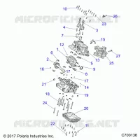 ENGINE, CRANKCASE AND CIGUEÑAL
