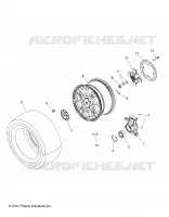 RUEDAS, REAR and HUB