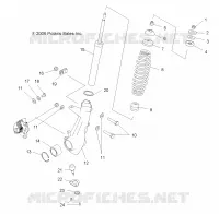 SUSPENSION, puntal delantero