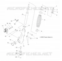SUSPENSION, puntal delantero