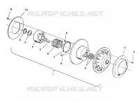 accionado de embrague ASSEMBLY 440 / 0930760 and 440 SKS / 0930560 (4922932293024A)