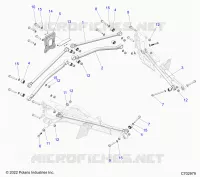 SUSPENSION TRASERA TRAILING ARMS MOUNTING