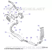 ENGINE, TOMA DE AIRE SYSTEM