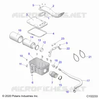 ENGINE, TOMA DE AIRE SYSTEM