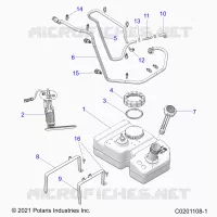 SISTEMA DE COMBUSTIBLE, FUEL TANK AND RELATED