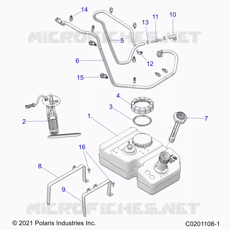 SISTEMA DE COMBUSTIBLE, FUEL TANK AND RELATED