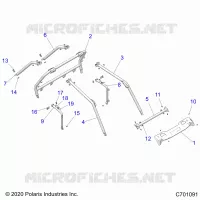 CHASSIS, CAB BASTIDOR