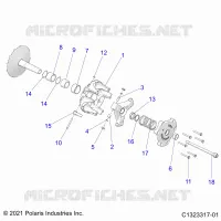 TREN, PRIMARY CLUTCH