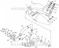 SISTEMA DE ESCAPE SL 900 B964291 and  Intl. SL 900 I964291 (4935583558B005)