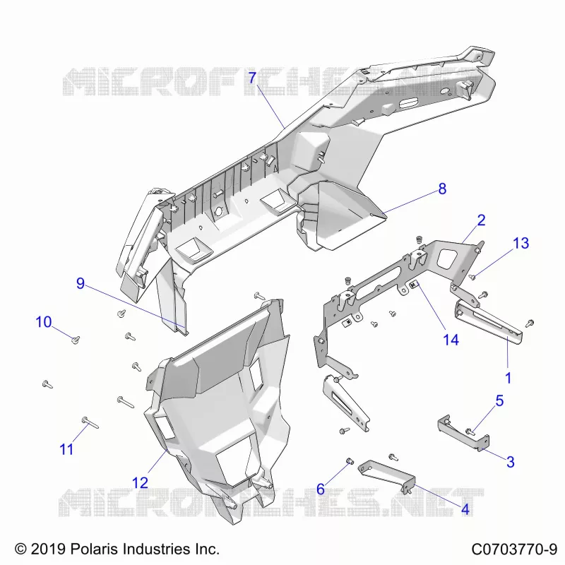 CARROCERÍA POSTERIOR BUMPER