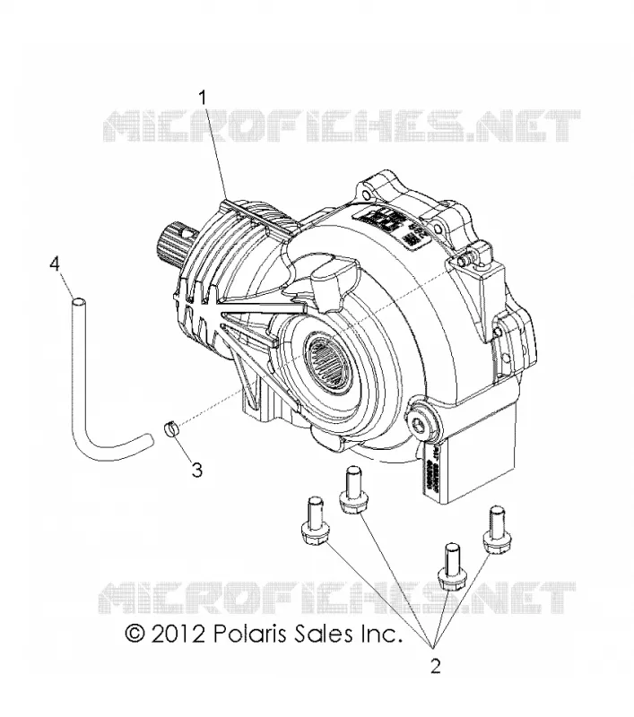 TREN, FRONT CAJA DE ENGRANAJES