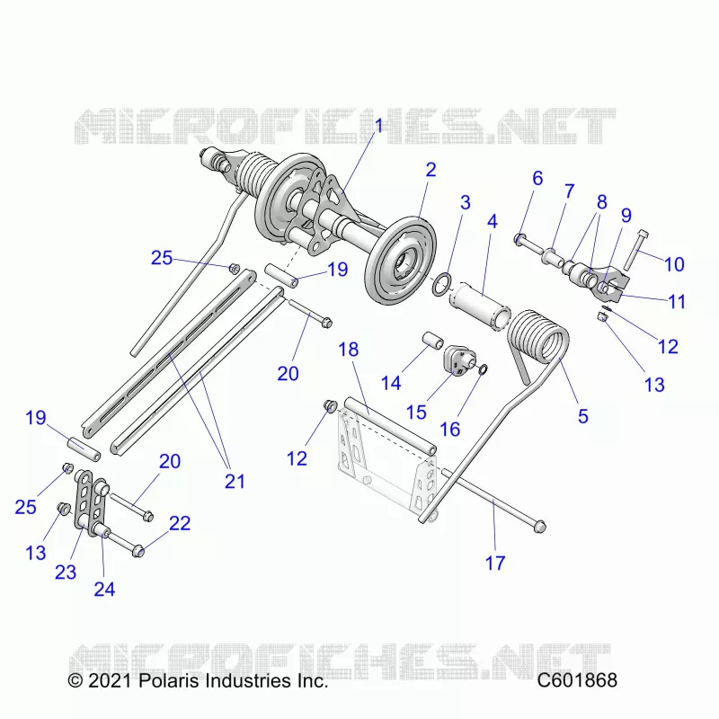 SUSPENSION, TRASERO ARM PAR