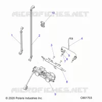 SISTEMA DE COMBUSTIBLE, RAIL, LINES AND THROTTLE BODY