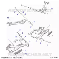 SUSPENSION TRASERA CONTROL ARMS