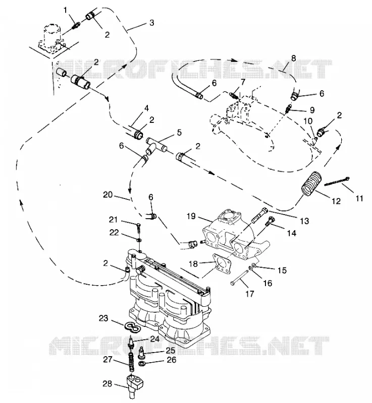 SISTEMA DE REFRIGERACIÓN SL 700 B964066 and  Intl. SL 700 I964066 (4935633563B009)