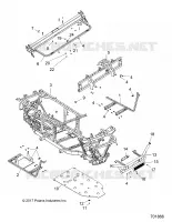 CHASIS, FRAME AND FRONT BUMPER