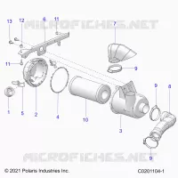 ENGINE, TOMA DE AIRE SYSTEM