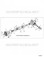 TREN, FRONT GEARCASE
