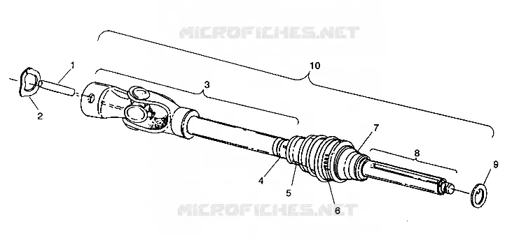 CV JOINT 4X4 250 W938127 (4924042404012A)