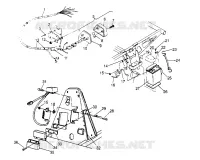 ELECTRICA/LUZ DE LA COLA ASSEMBLY SPORT 400L W948540 (4927232723C005)