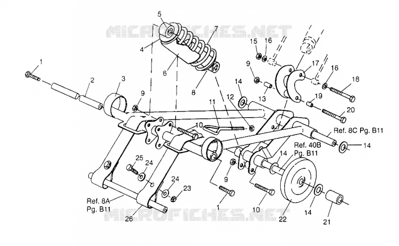 El par entre ARM 440 XCR 0951660 (4929112911B012)