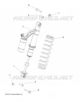 SUSPENSION, SHOCK TRASERO, MOUNTING